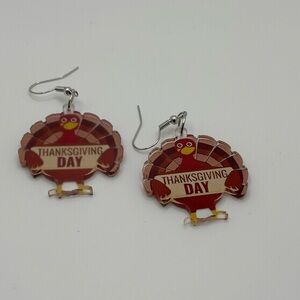 ✨5/$25✨ Thanksgiving Day Turkey Earrings